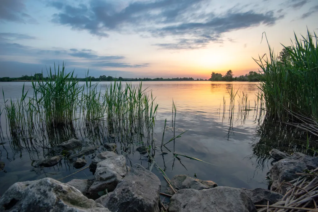 Sonnenuntergang-Altmuehlsee-Muhr-am-See