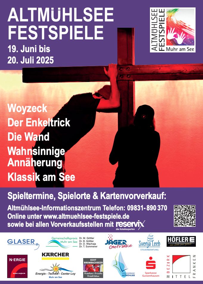 PlakatAltmuehlseeFestspiel Plakat der Altmühlsee Festspiele 2025