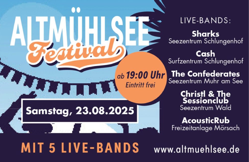 Altmühlsee-Festival 2025 Altmuehlsee-Festival 2025