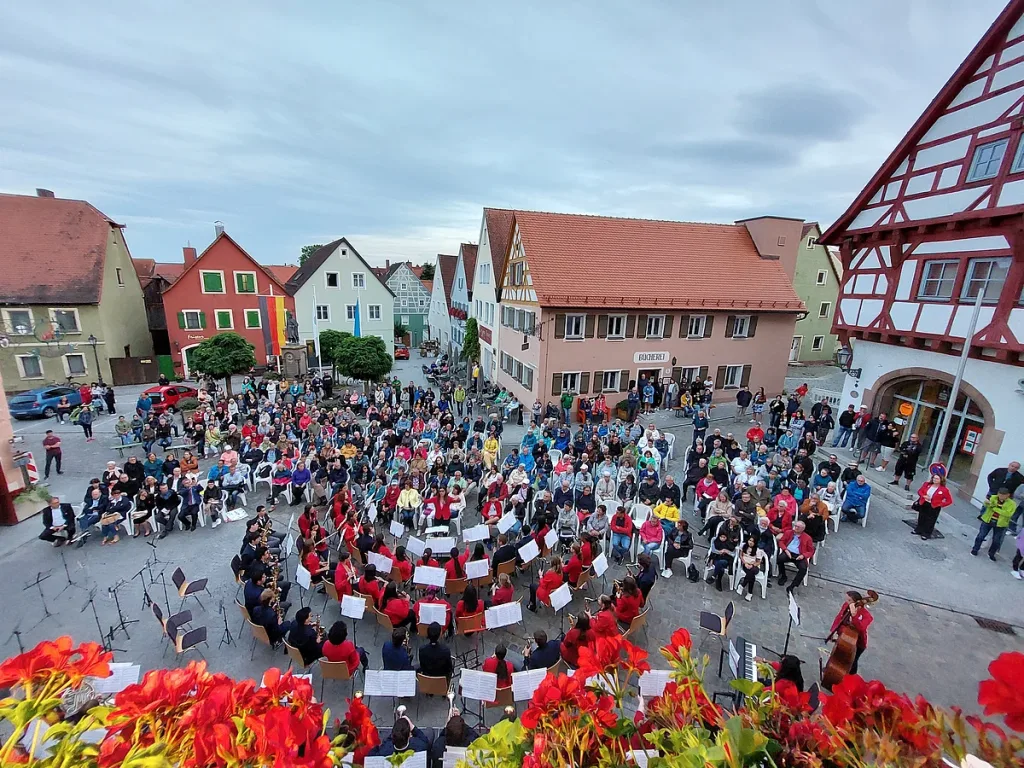 15. Open Air Konzert mit American Music Abroad (Quelle: Tourismusverband Fränkisches Seenland)