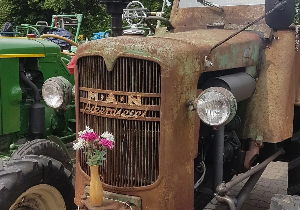 25. OldtimerSchlepper Ausstellung in der Mackenmühle (Quelle: Zweckverband Brombachsee)