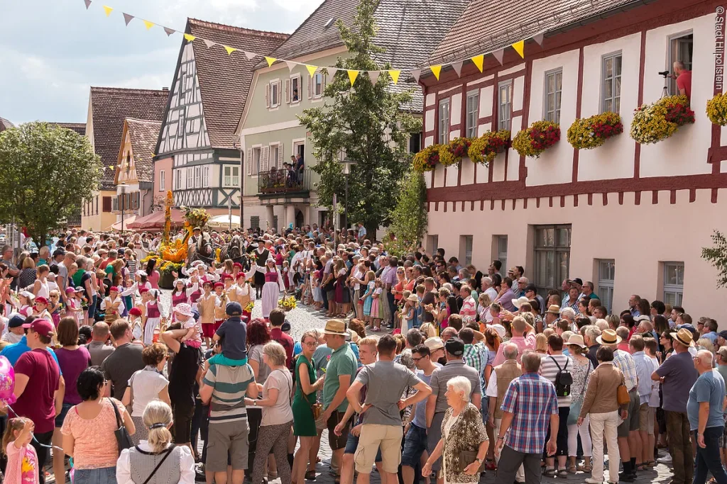 Burgfest Hilpoltstein (Quelle: Tourismusverband Fränkisches Seenland)