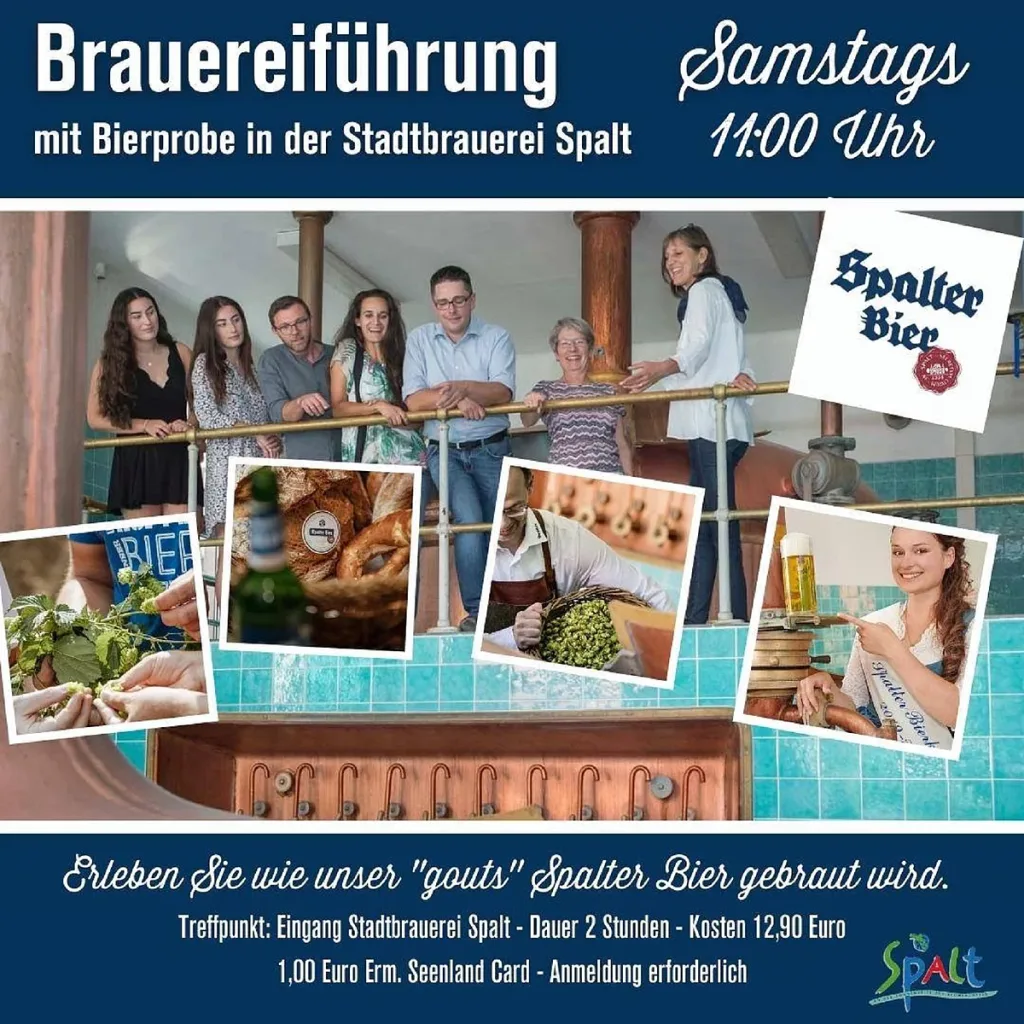 Öffentliche Brauereiführung (Quelle: Spalt Tourismus)