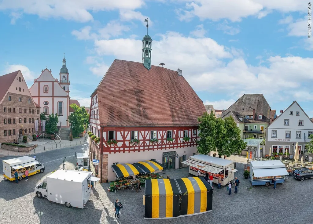 Hilpoltsteiner Bauernmarkt (Quelle: Tourismusverband Fränkisches Seenland)