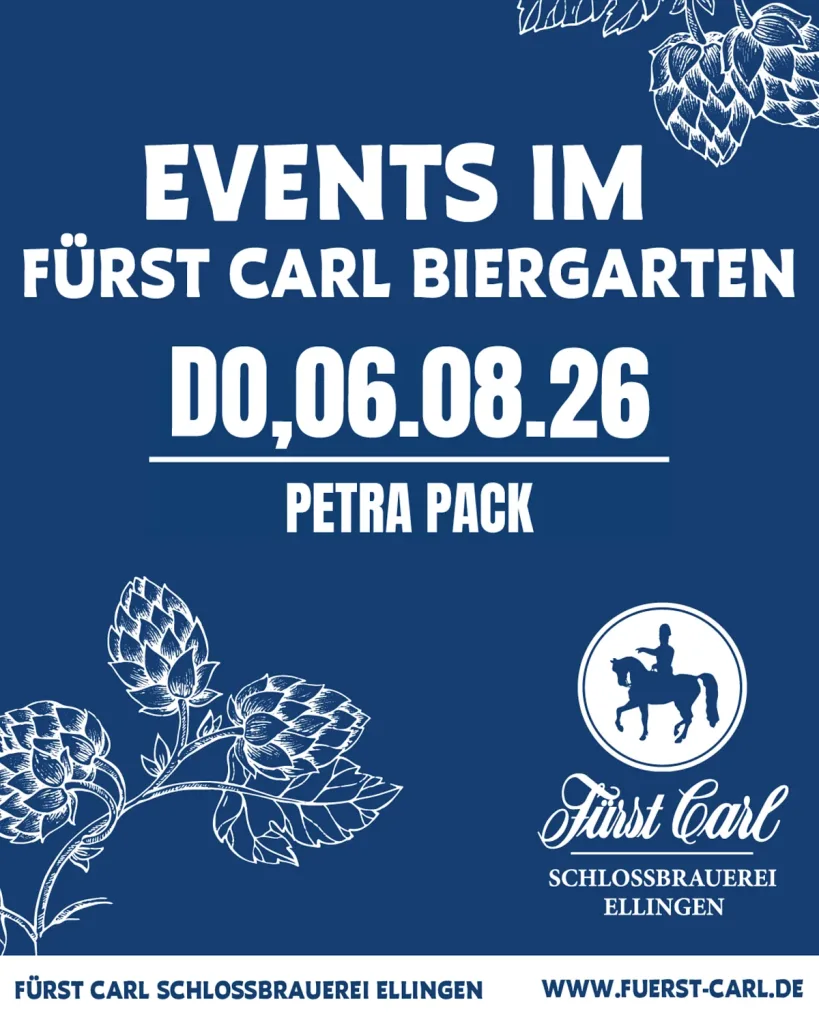 Live-Musik im Fürst Carl Biergarten (Quelle: Tourismusverband Fränkisches Seenland)