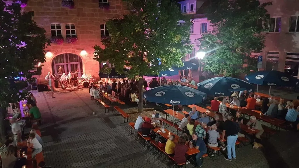 Marktplatzfest (Quelle: Tourismusverband Fränkisches Seenland)