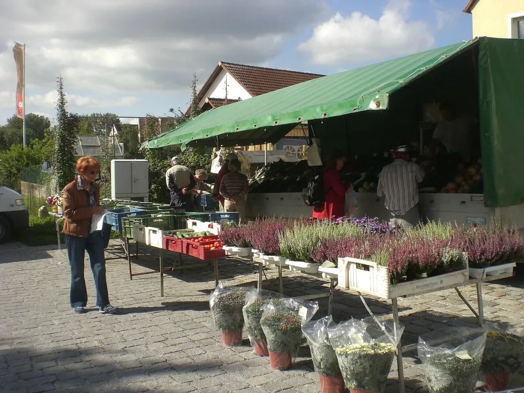 Pleinfelder Wochenmarkt (Quelle: Markt Pleinfeld)