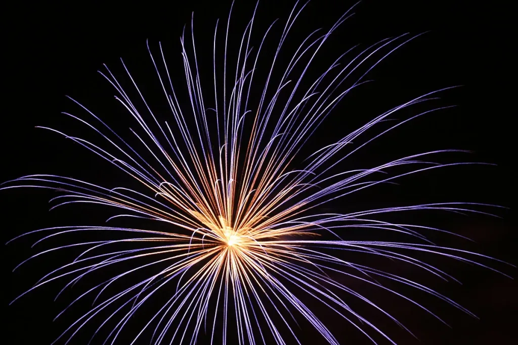 See in Flammen (Quelle: Tourismusverband Fränkisches Seenland)