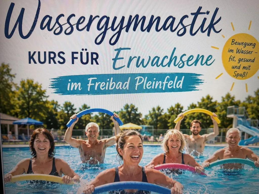 Wassergymnastik für Erwachsene (Quelle: Markt Pleinfeld)