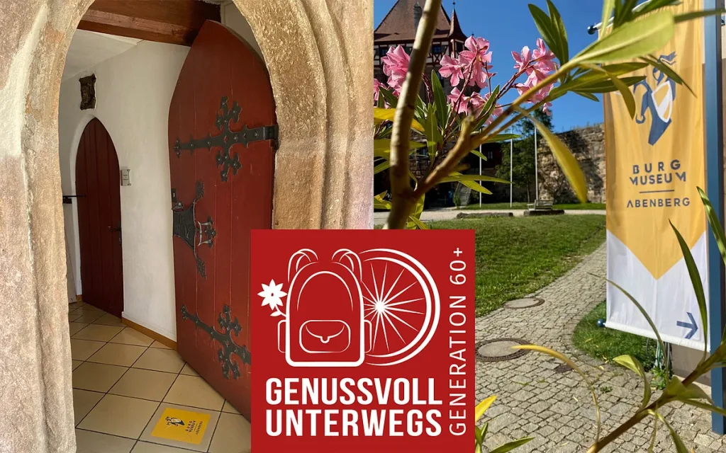 Genussvoll unterwegs – mit den Enkelkindern auf Burg Abenberg (Quelle: Tourismusverband Fränkisches Seenland)