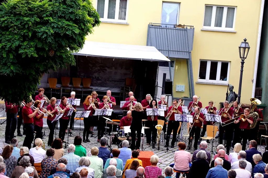 Sommerkonzert des Evangelischen Posaunenchors (Quelle: Tourismusverband Fränkisches Seenland)