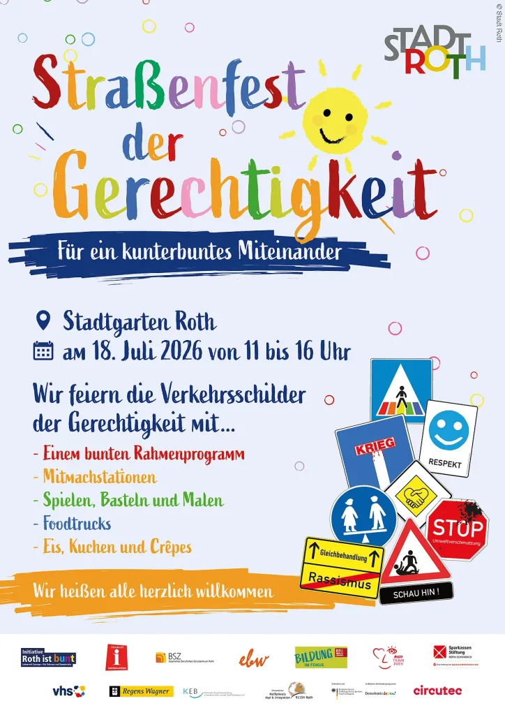 Straßenfest der Gerechtigkeit (Quelle: Tourismusverband Fränkisches Seenland)