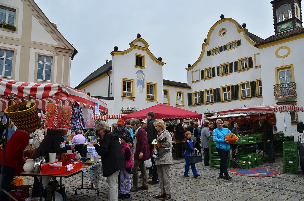 Allersberger Bauernmarkt (Quelle: Tourismusverband Fränkisches Seenland)