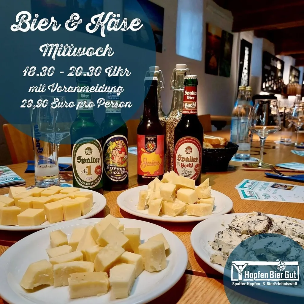 Bier & Käse (Quelle: Zweckverband Brombachsee)