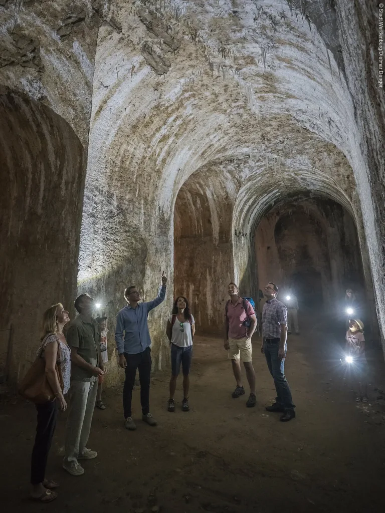 Führung durch die Hohenzollernfestung Wülzburg (Quelle: Tourismusverband Fränkisches Seenland)