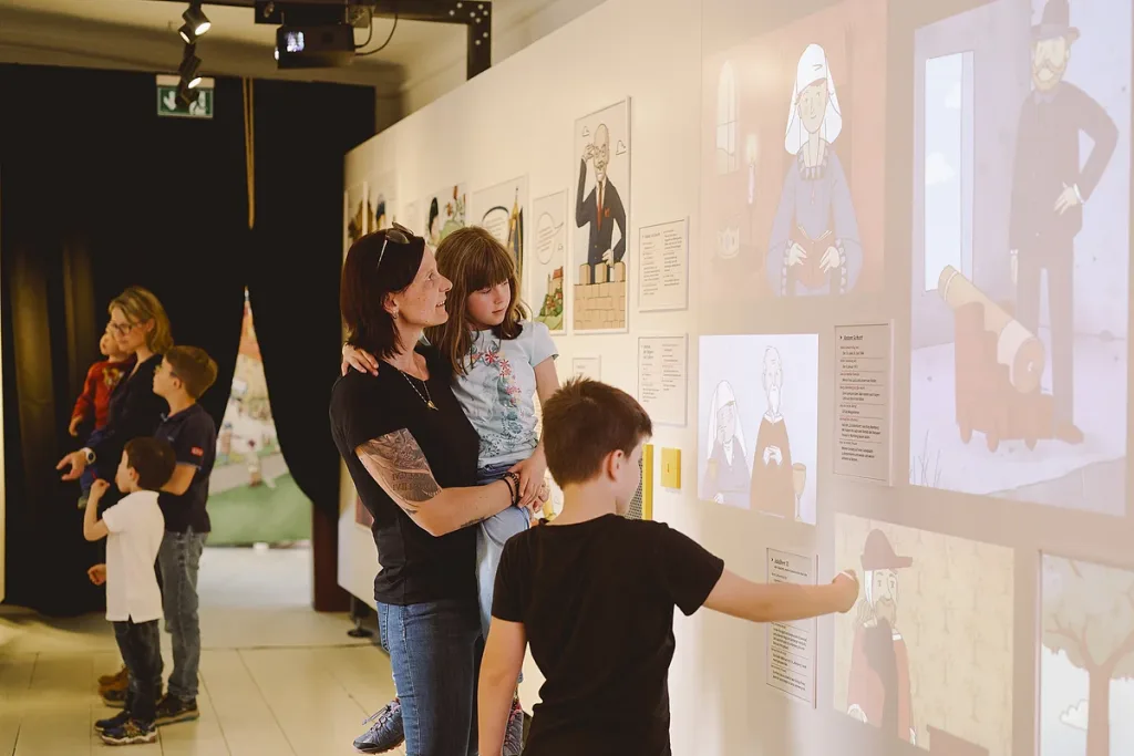 Familienführung mit Museumscafè (Quelle: Tourismusverband Fränkisches Seenland)
