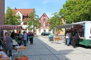 Heidecker Bauernmarkt (Quelle: Tourismusverband Fränkisches Seenland)