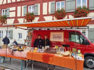 Herbstmarkt des Gewerbeverbands (Quelle: Tourismusverband Fränkisches Seenland)