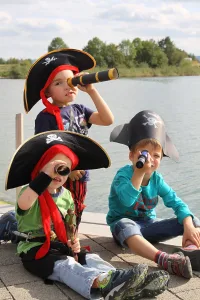 Piratenfahrt mit Schatzsuche (Quelle: Tourismusverband Fränkisches Seenland)
