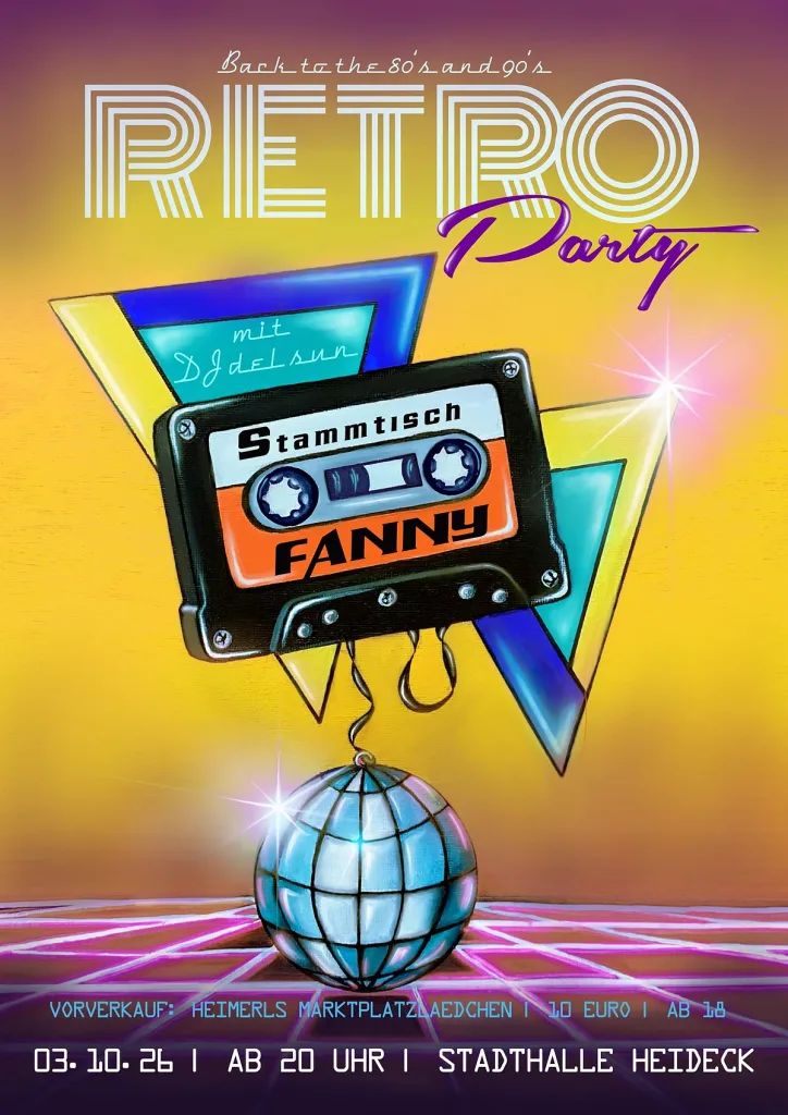Retro Party (Quelle: Tourismusverband Fränkisches Seenland)