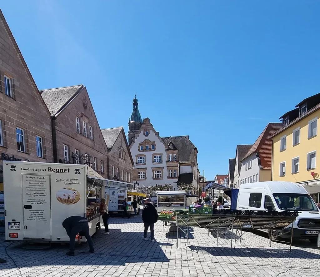 Rother Bauernmarkt (Quelle: Tourismusverband Fränkisches Seenland)