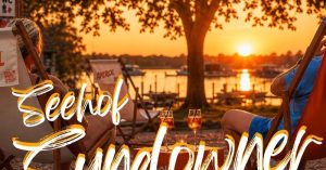 Seehof Sundowner – chillige DJ Sounds am Brombachsee (Quelle: Gemeinde Pfofeld)