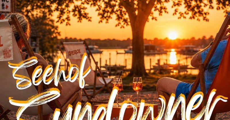 Seehof Sundowner – chillige DJ Sounds am Brombachsee (Quelle: Gemeinde Pfofeld)