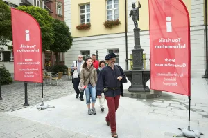 Stadtführung mit Blasturm (Quelle: Tourismusverband Fränkisches Seenland)