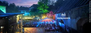 Tag des offenen Schlosstors mit Abschlusskonzert, Saisonabschluss auf Schloss Syburg (Quelle: Tourismusverband Fränkisches Seenland)