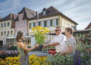 Wochenmarkt (Quelle: Tourismusverband Fränkisches Seenland)