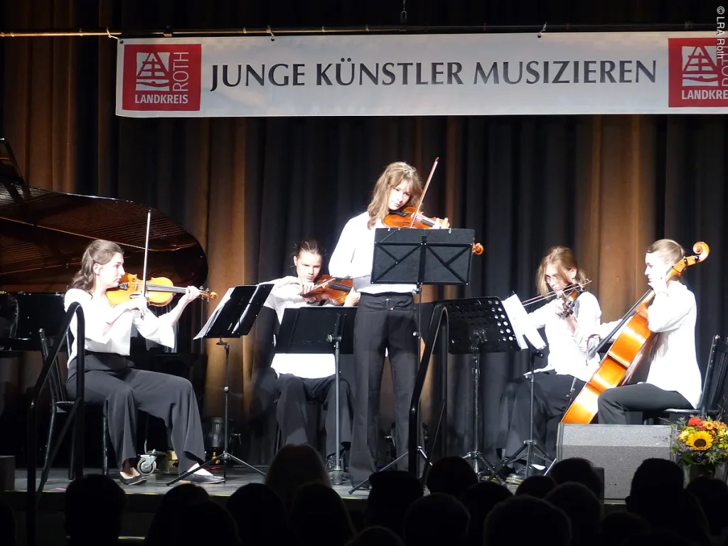 Landkreiskonzert "Junge Künstler musizieren" (Quelle: Tourismusverband Fränkisches Seenland)