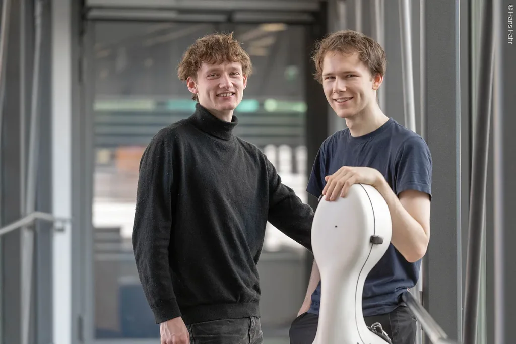 Lionel Martin, Violoncello & Demian Martin, Klavier (Quelle: Tourismusverband Fränkisches Seenland)