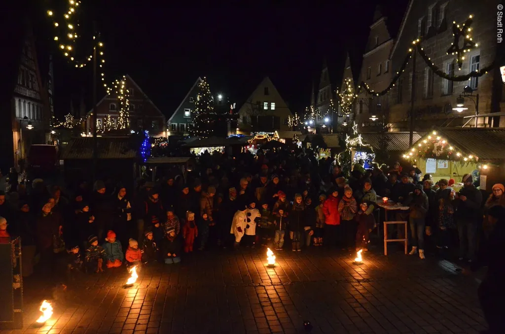 Rother Christkindlesmarkt (Quelle: Tourismusverband Fränkisches Seenland)