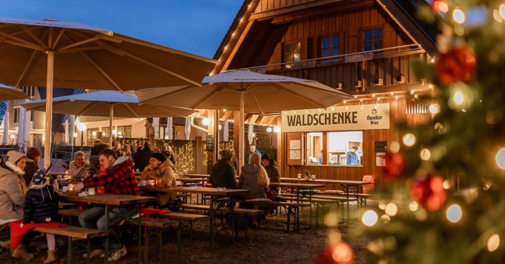 Weihnachtsmarkt am Kleinen Brombachsee (Quelle: Gemeinde Pfofeld)