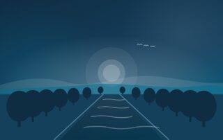 Illustration im MeinSeenland-Stil: Kanal / Karlsgraben