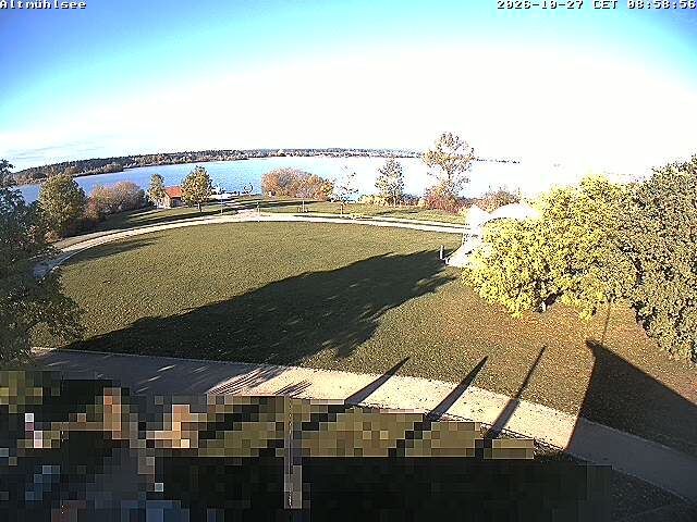 Webcam Altmühlsee Schlungenhof Anlegestelle, Bild von 08:59 Uhr