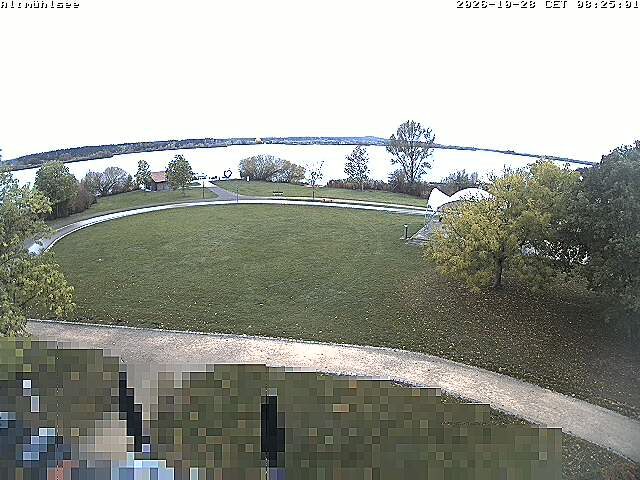 Webcam Altmühlsee Schlungenhof Anlegestelle, Bild von 08:25 Uhr