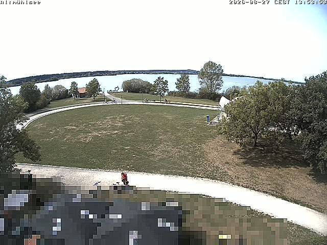 Live-Webcam: Altmühlsee Schlungenhof Anlegestelle