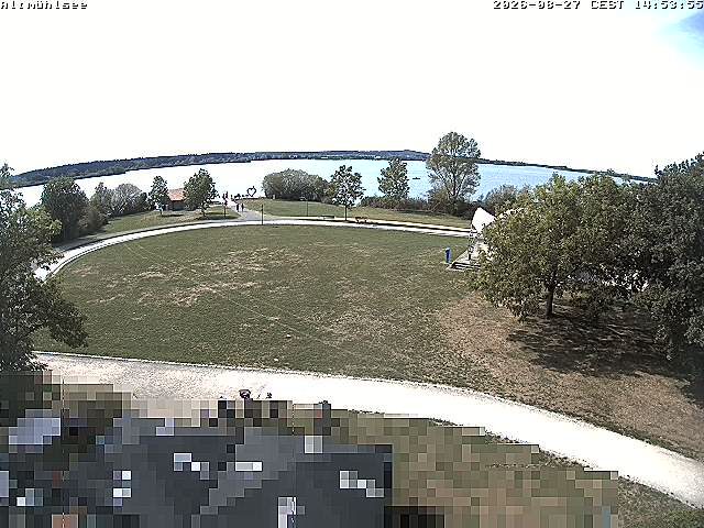 Live-Webcam: Altmühlsee Schlungenhof Anlegestelle