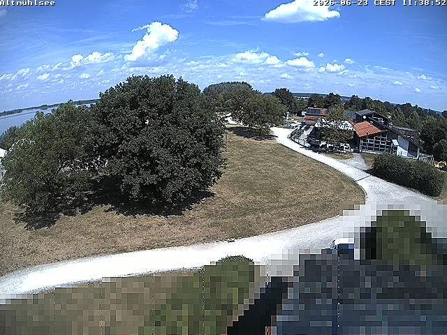 Live-Webcam: Altmühlsee Schlungenhof Strand