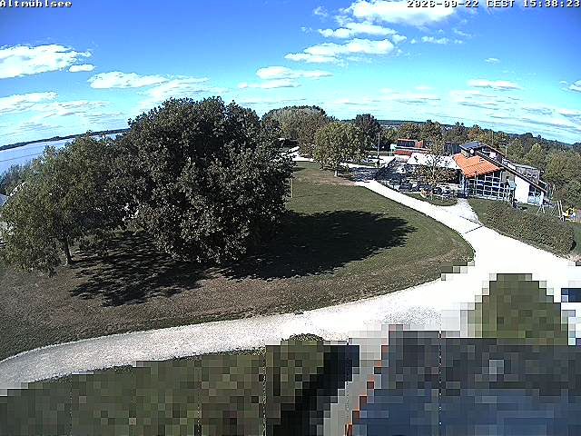 Live-Webcam: Altmühlsee Schlungenhof Strand
