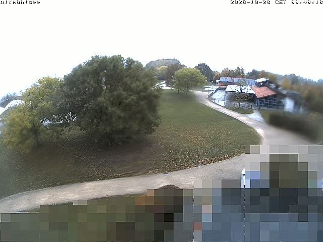 Blick auf den Strand am Altmühlsee bei Schlungenhof.