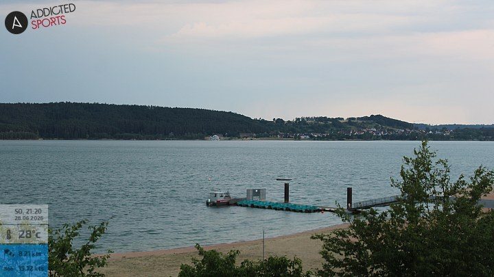 Live-Webcam: Brombachsee Allmannsdorf