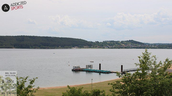 Live-Webcam: Brombachsee Allmannsdorf