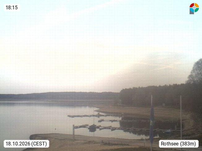 Blick über den Rothsee vom Seezentrum Heuberg.