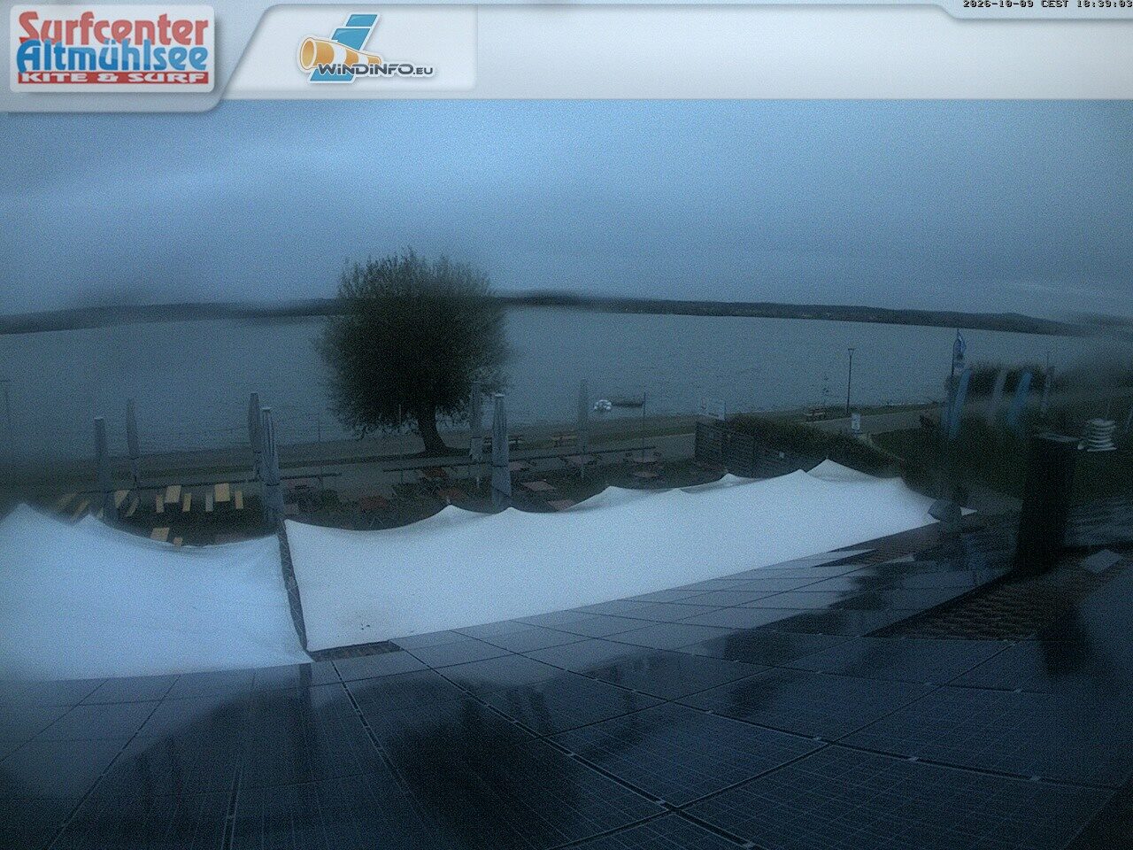 Live-Webcam: Surfcenter Altmühlsee