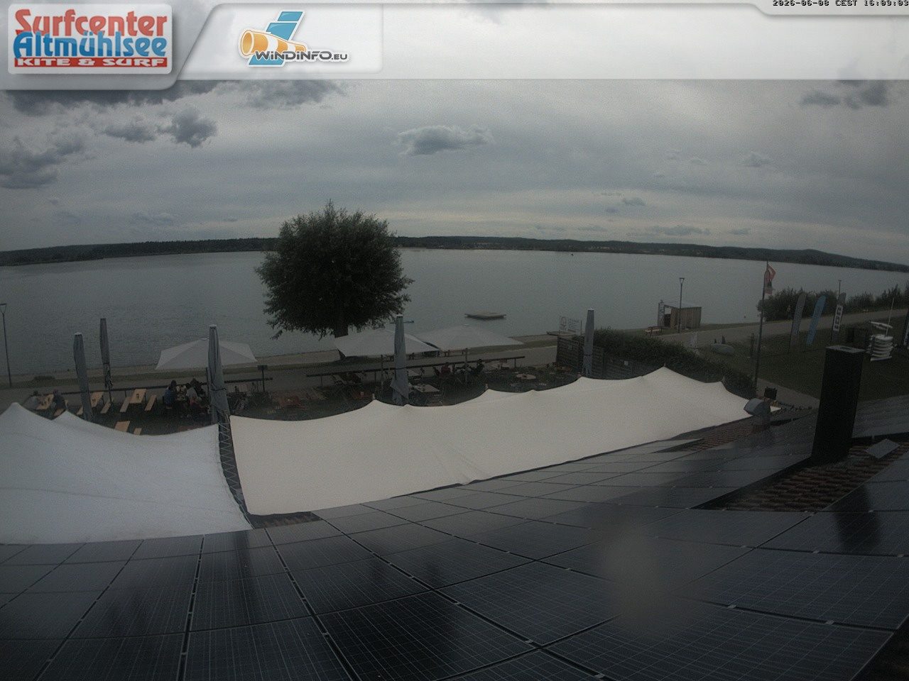 Live-Webcam: Surfcenter Altmühlsee