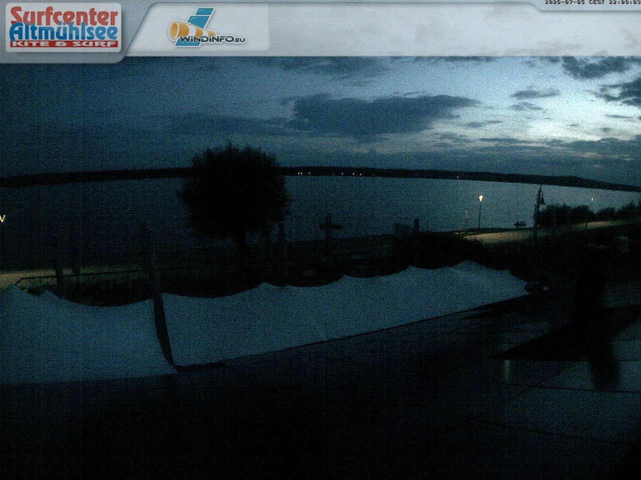 Live-Webcam: Surfcenter Altmühlsee