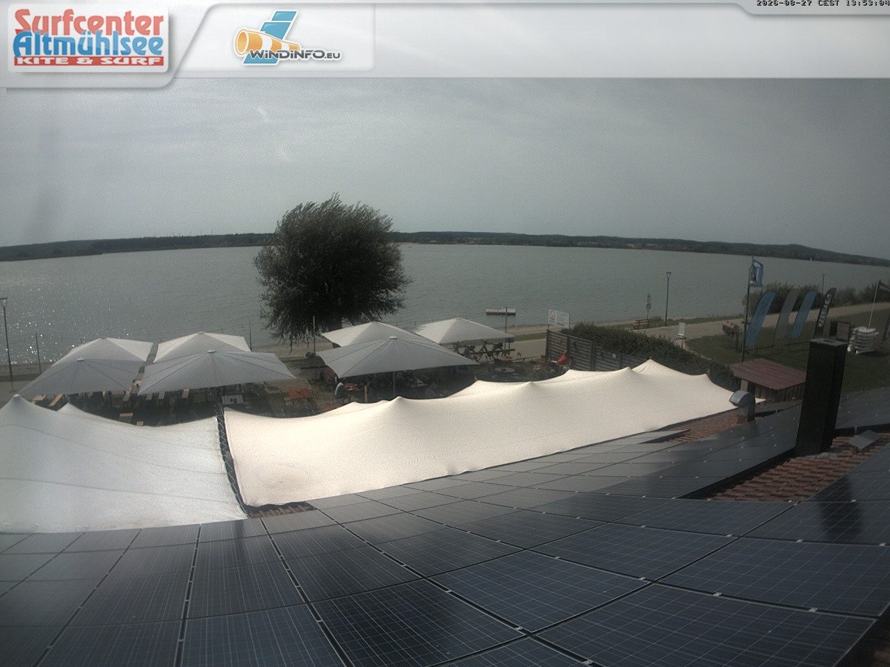 Live-Webcam: Surfcenter Altmühlsee