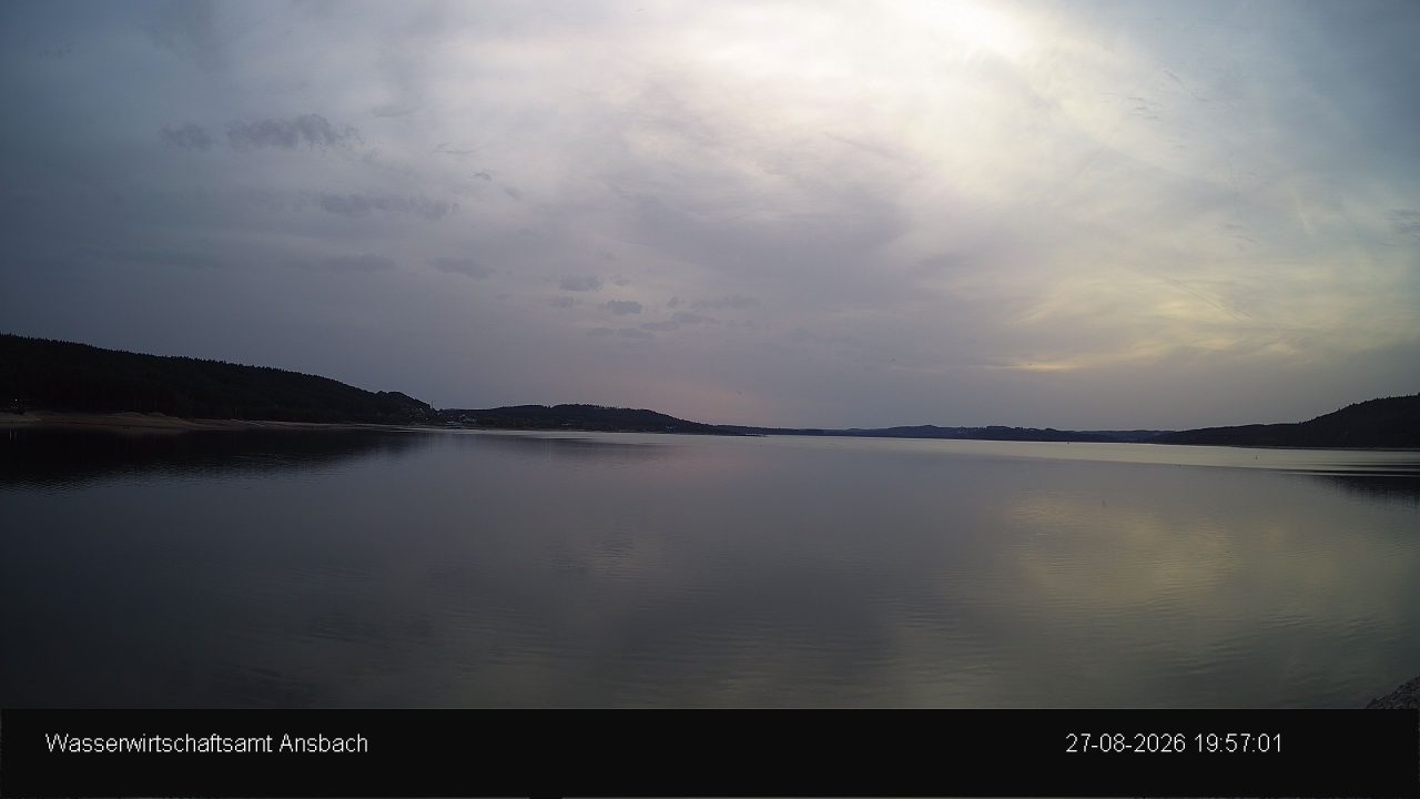 Live-Webcam: Überleitung Donau-Main (WWA Ansbach)